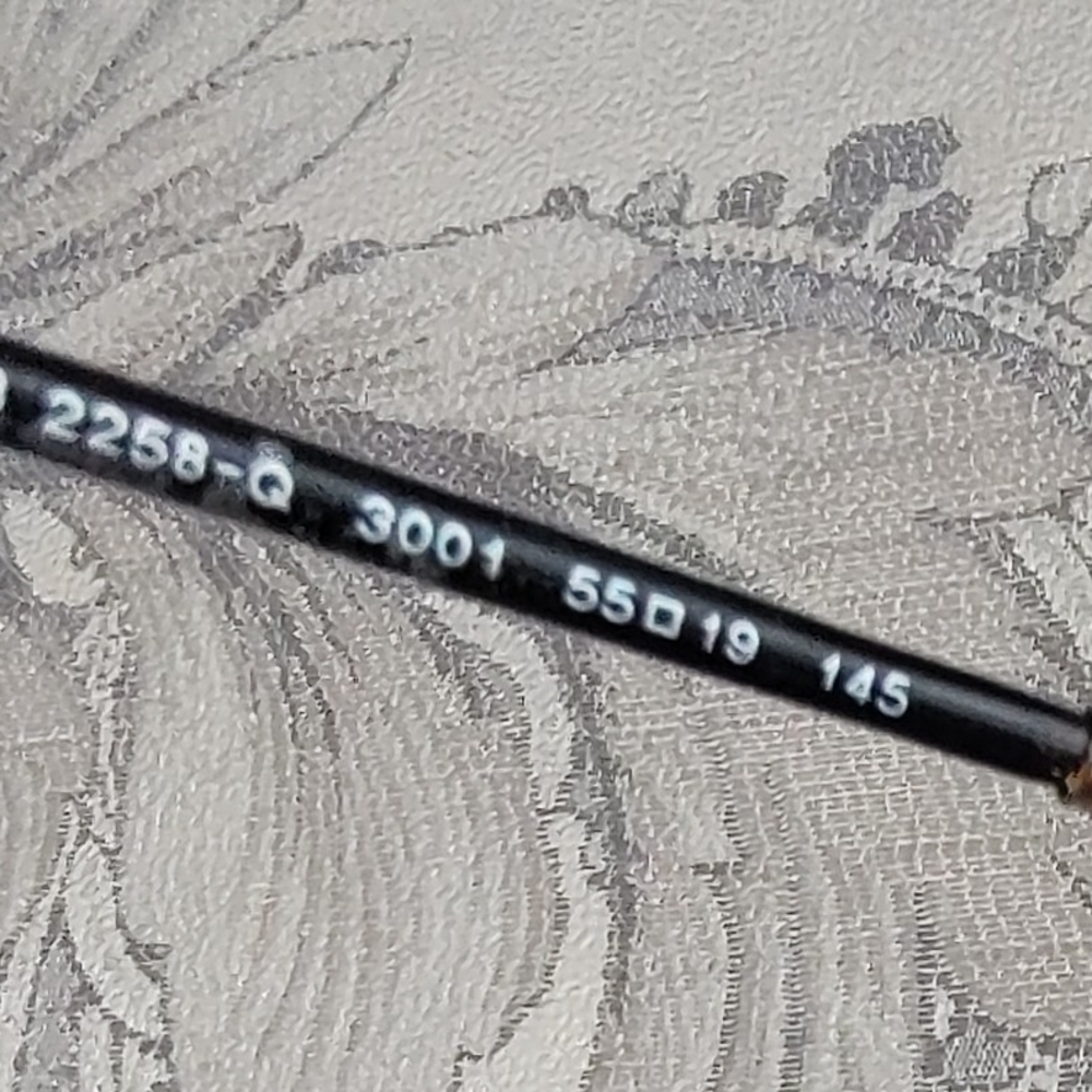 Burberry Black And White Rectangular Glasses - image 2